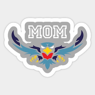 Thunderbirds Team Shirt Mom Sticker